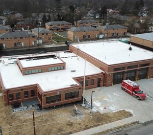 The Columbus Division of Fire's new Station 16 includes features to reduce carcinogen exposure and improve sleep health.
