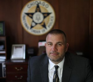 Fraternal Order of Police Chicago Lodge 7 President John Catanzara Jr. at his office on June 18, 2020.