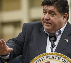Illinois Gov. J.B. Pritzker.