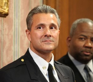 IAFF Local 93 has voted to censure Cleveland Fire Chief Angelo Calvillo (left) and has called for his dismissal, alleging numerous breaches of its collective bargaining agreement.