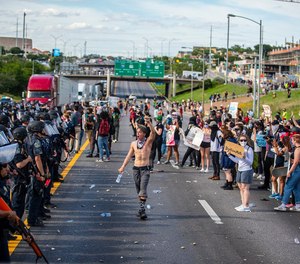 Bills recently passed by the Texas legislature would increase penalties for protesters who block roads and use fireworks or laser pointers against police.