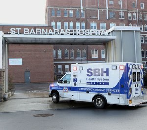 Daniel Corby, 26, was being transported by two EMTs to St. Barnabas Hospital when he went berserk about 4 a.m., authorities said. Corby allegedly unbuckled himself, pulled a knife and threatened the hardworking first responders.