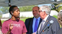 'A hand up, not a handout:' Mo. governor welcomes grand opening of re-entry center