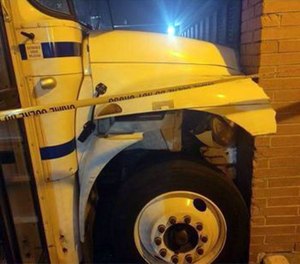 NYC Correction bus crashed by an inmate.
