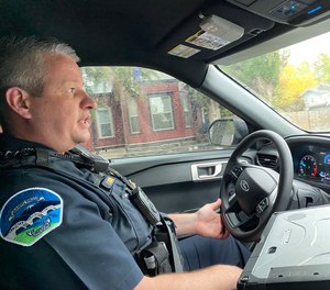 Grants Pass Capt. Todd Moran, shown here, said about 35 people have received multiple citations in the working class city of nearly 40,000.