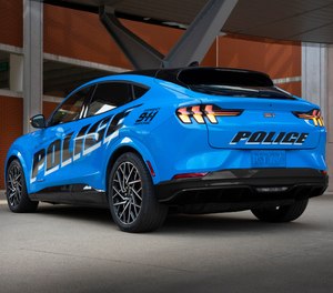 The 2021 Ford Mustang Mach-E SUV became the first all-electric vehicle to pass Michigan State Police testing, Ford announced on Friday, September 24, 2021.