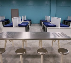 A look at the Adult Detention Center (ADC) on the Community Justice Campus on Indianapolis' east side Friday, Jan. 7, 2022.