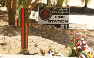 A Los Angeles County firefighter fatally shot a colleague and wounded a captain at the Agua Dulce fire station in 2021.