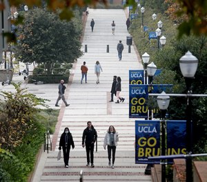 The campus of the University of California Los Angeles (UCLA) on Friday, Jan. 7, 2022 in Los Angeles.