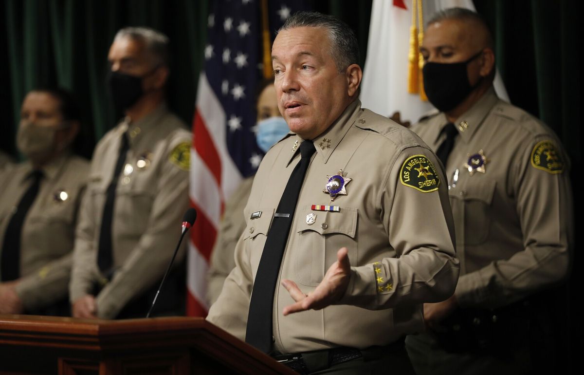 Retaining unvaccinated L.A. deputies won't be sheriff's call anymore,  county says