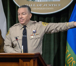 Los Angeles County Sheriff Alex Villanueva