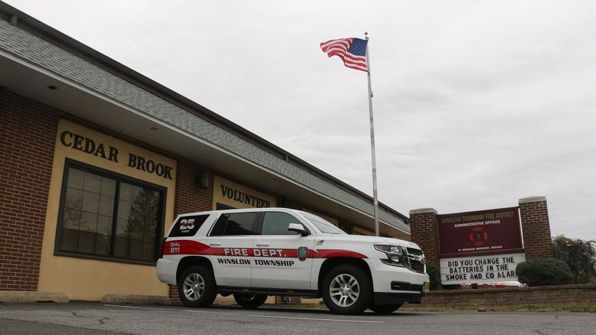 The Cedar Brook Volunteer Fire Company in Sicklerville.
