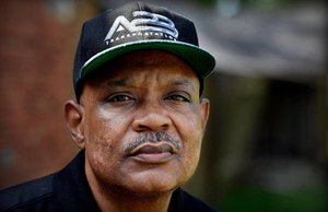 “I don’t even feel like the same man I was when I served in the military for this country and went to war for this country,” said former firefighter Jyan Harris.