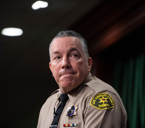 Los Angeles County Sheriff Alex Villanueva.