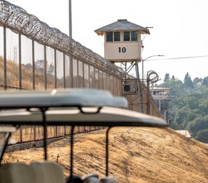 A guard tower stands at Folsom State Prison in 2021. On Monday, Aug. 22, 2022, California prison officials announced a data breach of its systems that may have exposed personal information including Social Security numbers. (Photo by Xavier Mascareñas/MCT)