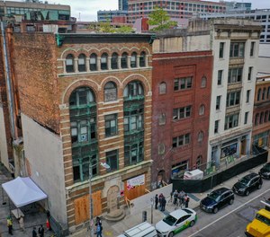 Landmark Partners and its lead contractor, Bozzuto, hosted a groundbreaking ceremony to launch the construction of Guardian House at 17-23 S. Gay St.