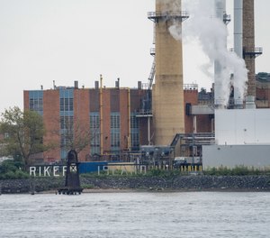A new report cites 10 deaths in 2021 in city jails due to a range of issues. Rikers Island is pictured from the Bronx on Sunday, Sept. 11, 2022.