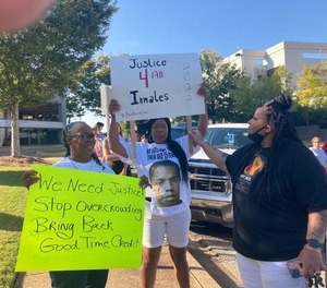 From left, Barbara Gilmer, Marquetta London, and Diyawn Caldwell at a