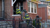 ‘It just erupted’: 3 FDNY firefighters hurt in fatal house fire
