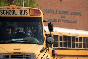 Parkville Middle School Principal Micah Wiggins wrote in a letter to parents that paramedics arrived at the school Wednesday to treat and transport the sick students.