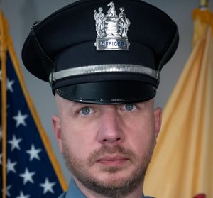 Chad Ammerman, a senior corrections officer at the Garden State Youth Facility, received the Carnegie Medal from the Carnegie Hero Fund.