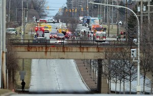 Steven Mullins, 46, of North Ridgeville, was killed in the explosion, according to the Cuyahoga County Medical Examiner’s Office. He was a maintenance worker at the plant.
