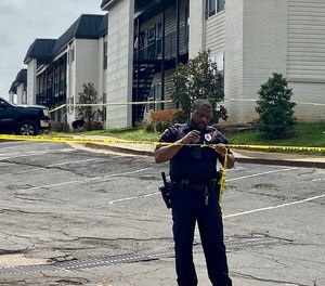 A man was found shot to death Sunday, March 26, 2023, in a southwest Birmingham apartment complex.