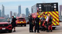 Video: 6 rescued after boat hits Chicago breakwall, capsizes