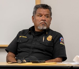 Fire Chief Joel Medina.