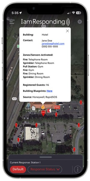 The Emergency24 integration delivers critical data, including the type of hazard, severity, and location within the impacted building, directly into the hands of telecommunicators and field responders.