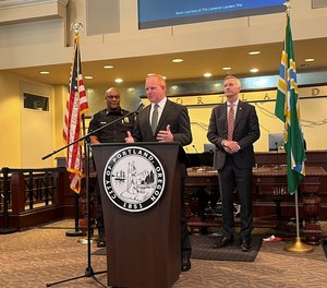 Mayor Ted Wheeler announced he appointed Bob Day as interim police chief Sept. 20, 2023.