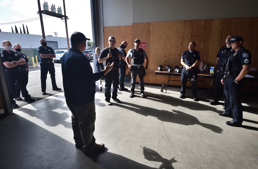 Dynamic Police Training Scenario-based training keeps officers' skills sharp