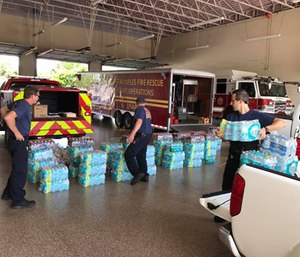 Greater Naples Fire Rescue District prepare for Hurricane Irma.