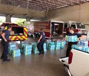 For first responders, jumping from one disaster to the next is no easy task – especially when their own homes may be experiencing similar flooding and destruction.