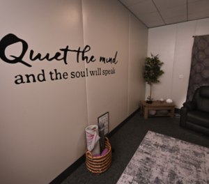 Santa Ana Police Department's Wellness Room.