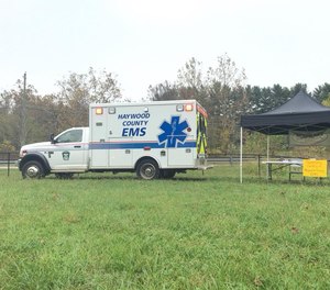 A non-emergency ambulance service started at Haywood County EMS last year has reduced 911 call volume and raised money for the county, officials say. (Photo/Haywood County Emergency Services Facebook)