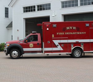 One firefighter was operating the jet ski, while the other was able to rescue the man from the water and bring him back to shore.