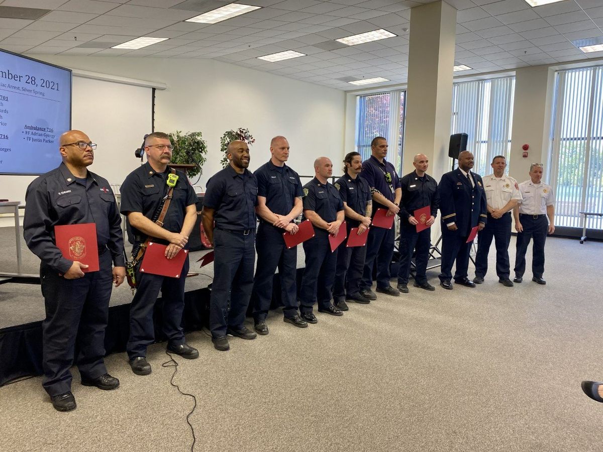 Montgomery County, Maryland, is considering a lighter uniform to make its police officers seem less intimidating, officials said.