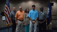 'When you turn 21, come see me': Sheriff swears-in deputy he met at 11 years old