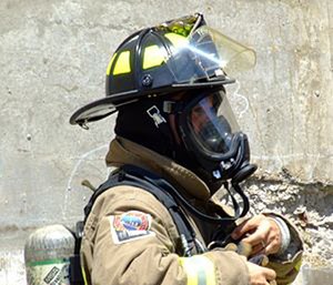 Five fire departments are requesting funding to replace aging breathing equipment for their crews.