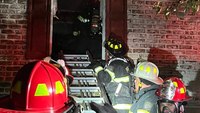 3 Pa. firefighters injured after floor collapses at house fire