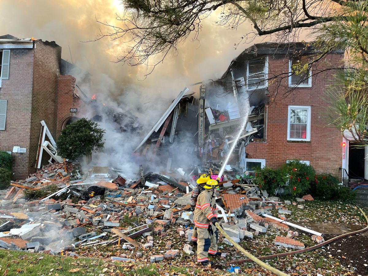 Felt like we were bombed': Explosion rocks Md. apartment complex