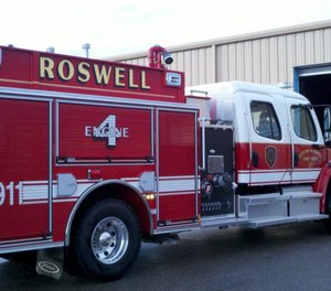 State police and officials with the city of Roswell say the blast happened around noon Wednesday at the Roswell International Air Center as firefighters were boxing fireworks for an upcoming Fourth of July show.