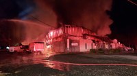 Authorities continue investigation after Ga. police department is consumed by fire