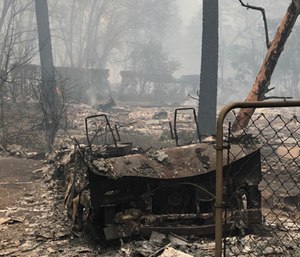 A fundraiser was launched to raise money for EMS providers and their families who lost everything in a wildfire. (Photo/GoFundMe)