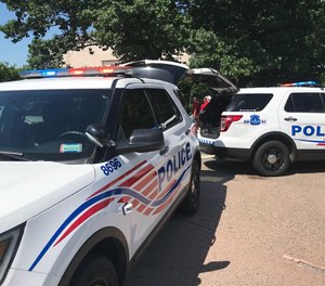 When officers from the Metropolitan Police Department arrived, Barnes allegedly told them, "I hope that y'all take a bullet to the head because I'm not going to revive you." (Photo/Metropolitan Police Department)