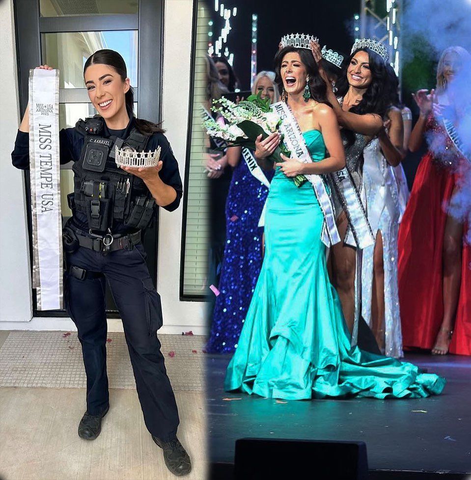 Police Officer Wins Title Of Miss Arizona