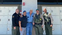 Jay Leno makes donation to family of fallen LASD deputy