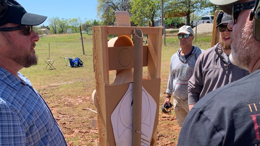 Hearne did extensive research on human anatomy and its reaction to pistol rounds including spending time with a highly-experienced emergency room physician.