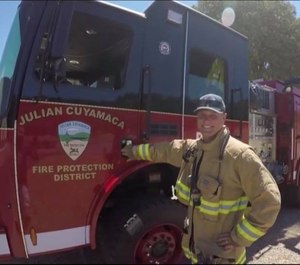 The LAFCO vote to dissolve the district signaled the end of the last volunteer fire department in the region. (Photo/Julian Cuyamaca Volunteer FireFighter Association)
